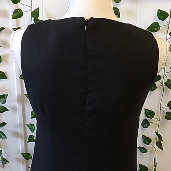 Just... Taylor Black Linen w/ Ruffled Bottom sz 2 - Picture 9 of 12